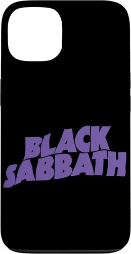 Vista 7 de Funda con logotipo oficial de Black Sabbath Purple para iPhone 17