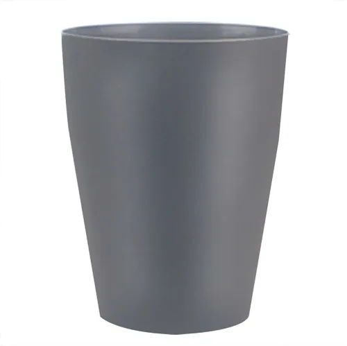 Vista 8 de Cubo de basura pequeño de 1.5 galones, cubo de basura pequeño redondo para baño, dormitorio, cocina, encimera debajo del fregadero