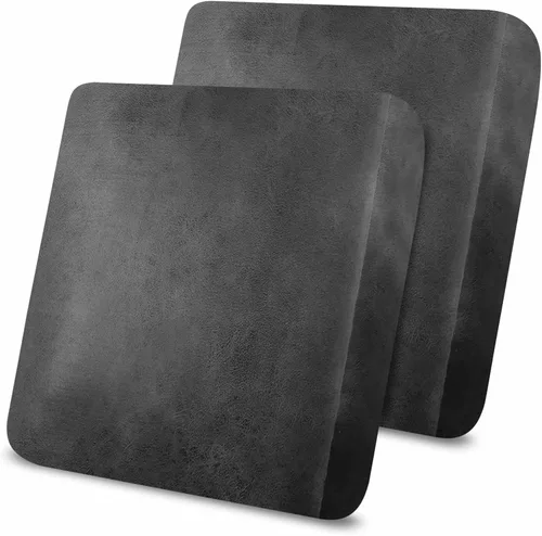 Vista 57 de Fundas de cojín tipo cuero para sofá, juego de fundas protectoras de muebles para sillón seccional, sofá biplaza de tela de elastano elástica