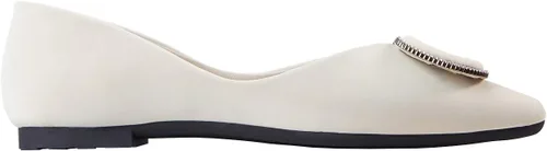 Vista 8 de C.Paravano Zapatos planos de punta puntiaguda para mujer, zapatos planos de cuero para mujer, zapatos planos de cuero para mujer, zapatos casuales