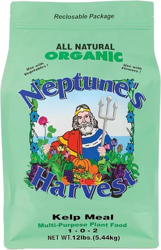 Vista 8 de Neptune's Harvest Alimento orgánico para plantas de algas marinas (1-0-2) – Bolsa resellable de 4 libras – Fertilizante multiusos de algas marinas