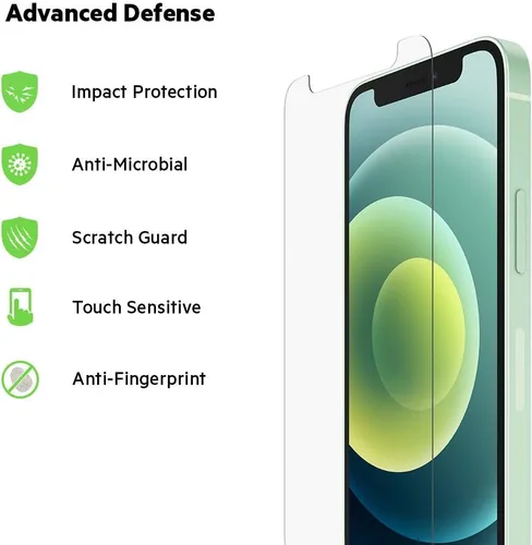 Vista 2 de Belkin ScreenForce InvisiGlass Ultra - Protector de pantalla para iPhone 11 Pro