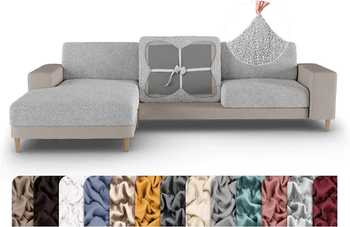 Vista 11 de PAULATO BY GA.I.CO. Funda para Cojín de Sofá - Funda para Cojín de Sofá - Funda para Cojín en T y Cojín Tipo Caja - Protector de Muebles de Sofá