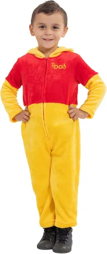 Vista 6 de Disney - mameluco de Winnie The Pooh, para niños, con gorro.
