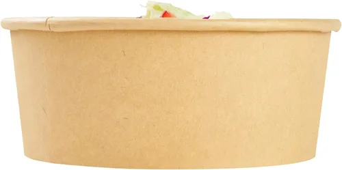 Vista 14 de Restaurantware - Bio Tek - Recipientes para llevar de 6 x 2.5 pulgadas, 200 cuencos desechables para alimentos – Tolerantes al calor, aptos