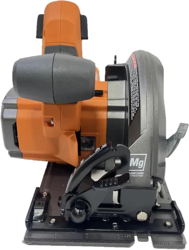 Vista 6 de RIDGID 18V SUBCOMPACT SIN CEPILLO Inalámbrico 6-1/2 pulgadas Herramienta de sierra circular SOLAMENTE R8656B La batería y el cargador se venden