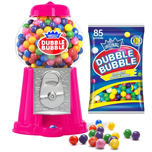 Vista 14 de Máquina de chicles para niños de 8.5" - Máquina de chicle que funciona con monedas y alcancía de juguete - Dispensador de máquina de dulces incluye