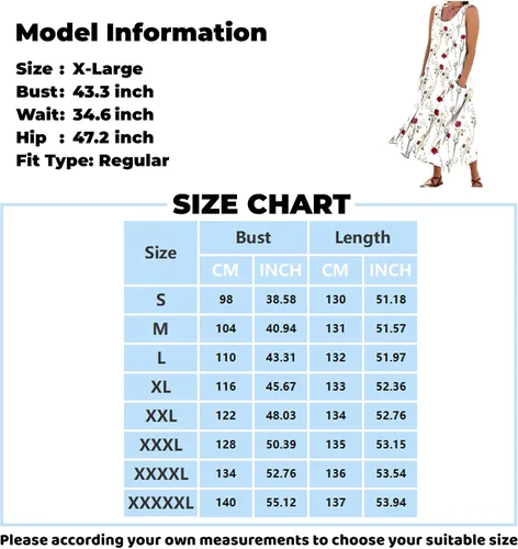 Vista 3 de XSSFCC Womens Summer Clothes Boho 2023 Casual Sleeveless Cotton Linen Button Front Summer Dress for Holiday with Pokets