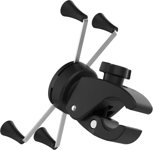 Vista 8 de RAM MOUNTS X-Grip - Soporte para teléfono pequeño con RAM Tough-Claw de bajo perfil RAM-HOL-UN7-400-2U para rieles de 0.625" a 1.14" de diámetro