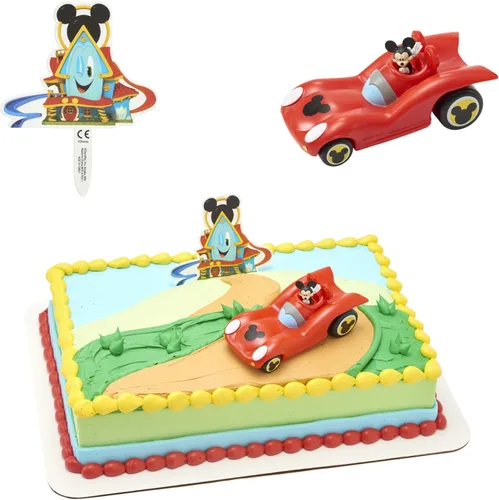Vista 11 de DecoSet® Disney Minnie Mouse Happy Helpers Adorno para tarta, set de 4 piezas con Minnie Mouse y Daisy Duck