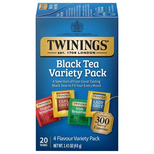 Vista 82 de Twinings Bolsas de té negro Blackcurrant Breeze envueltas individualmente, 20 unidades (paquete de 1), dulce, sabor picante, con cafeína, disfruta