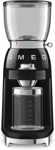 Vista 5 de Smeg Molinillo de café estético estilo retro de los años 50, CGF01 (rojo)