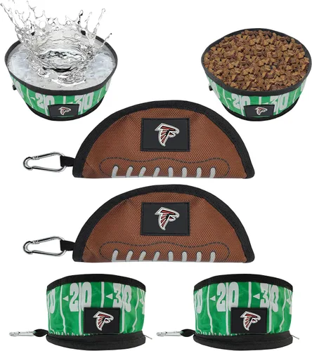 Vista 50 de Pets First NFL - Tazón plegable para mascotas