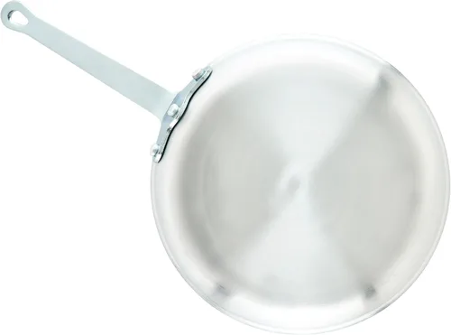 Vista 5 de Winco Sartén/sartén de aluminio de grado comercial, acabado natural, 10 pulgadas