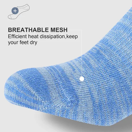 Vista 3 de Calcetines para hombre, calcetines de corte bajo, calcetines cortos para hombre, calcetines casuales de algodón