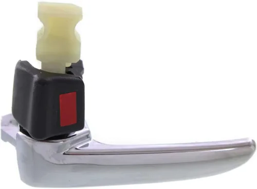 Vista 2 de Para Mazda 6 2003-2008 Manija de puerta interior delantera, lado del conductor, palanca cromada Con botón de bloqueo de puerta Recorte: todos