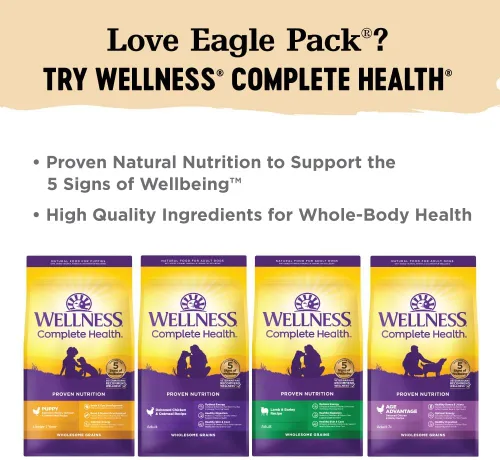 Vista 6 de Comida para perro seca natural Eagle Pack