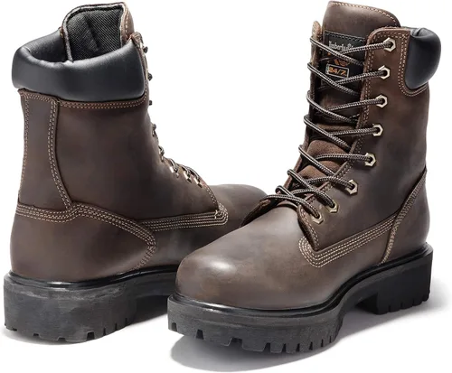 Vista 8 de Botas para hombre Timberland PRO 26011, ajuste directo, caña de 8 pulgadas, punta blanda