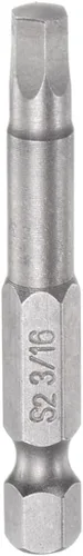 Vista 10 de HARFINGTON Broca de destornillador hexagonal de 1/8 "SAE 1/4" vástago hexagonal de 2 pulgadas de longitud magnética S2 brocas eléctricas de acero