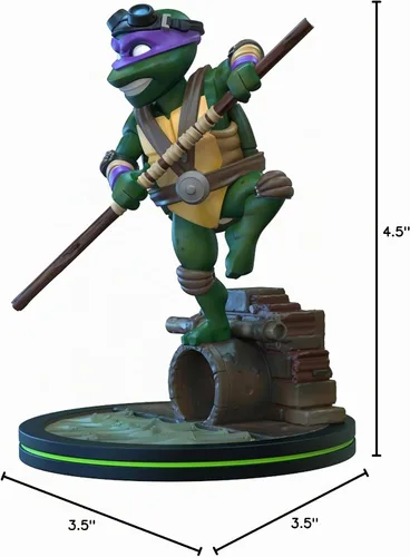 Vista 7 de QMx Donatello Tortugas Ninja Mutantes Adolescentes Q-Fig