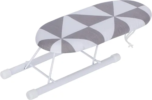 Vista 11 de Tabla de planchar, tabla de planchar de mesa con patas plegables y cubierta de algodón, mini tabla de planchar, puños plegables