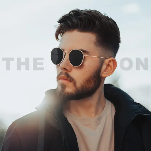 Vista 6 de Round Sunglasses Women Men - Trendy Small Circle Polarized Sun Glasses UV Protection