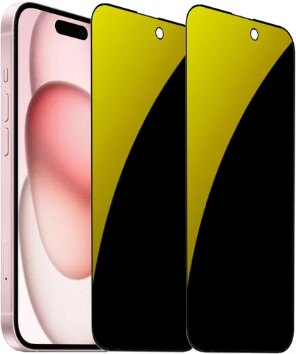 Vista 12 de Espejo de vidrio templado antiazul, protector de pantalla anti-espía, película antiespía para iPhone 11 Pro Max/iPhone XS Max, 6.5 pulgadas