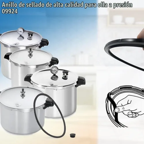 Vista 7 de 09924 Anillo de sellado para olla a presión Presto 6 8 cuartos