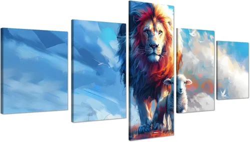 Vista 93 de 5 piezas de pintura sobre lienzo ardiente de fénix dibujado en estilo heráldico fuego fénix arte de pared vintage impresiones obras de arte arte