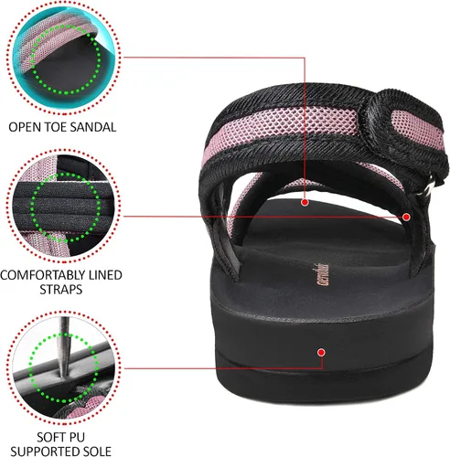 Vista 8 de AEROTHOTIC Sandalias Hadal con soporte de arco para mujer