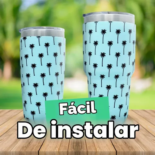 Vista 8 de Funda de silicona para vasos, compatible con vasos Yeti, RTIC, Ozark Trail, Magellan y más. Fundas aisladas personalizadas para enfriar latas