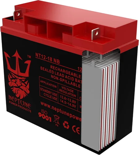 Vista 2 de Batería de repuesto para cortacésped Ultra Tech UT12180 12V 18Ah SLA