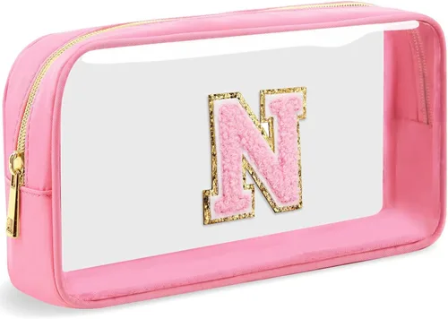 Vista 68 de Bolsa de Maquillaje Transparente Pequeña Bolsa de Cosméticos Bolsa de Viaje de Artículos de Aseo Bolsa Transparente con Cremallera Bolso Organizador