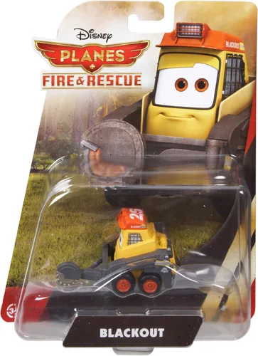 Vista 4 de Disney Planes Fire and Rescue Blackout - Vehículo fundido a presión