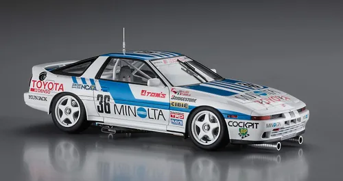Vista 4 de Hasegawa 1/24 Minolta Supra Turbo A70 1988 InterTEC