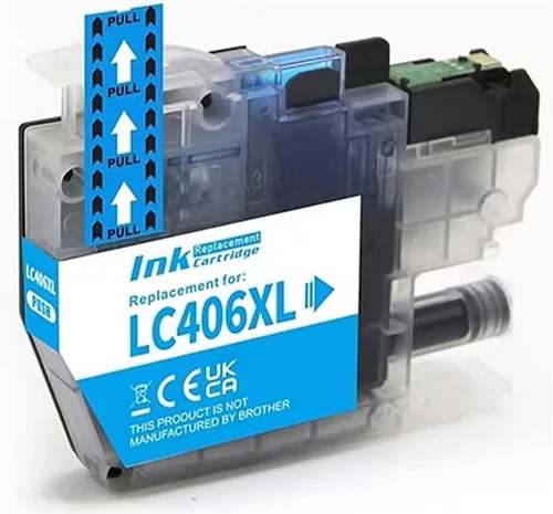 Vista 7 de LC406 LC-406 LC-406XL LC406XL Compatible Ink Cartridge for Brother MFC-J4335DW J4345DW J4535DW J5855DW J5955DW J6555DW J6955DW(LC406 1SET)
