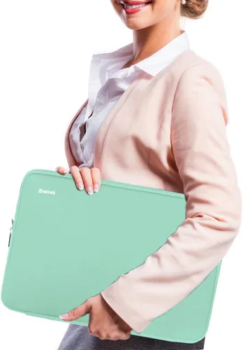 Vista 53 de Funda para portátil, bolsa de transporte con protección para computadora compatible con MacBook Air nuevo de 13 pulgadas M2/A2681 M1/A2337, MacBook
