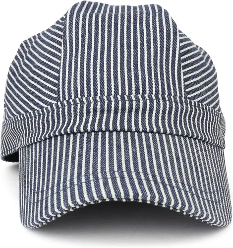 Vista 2 de Gorra de entrenamiento para niños, diseño de rayas de nogal