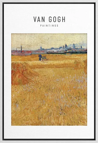 Vista 15 de SIGNWIN Lienzo enmarcado para pared, diseño de Vincent Van Gogh, un par de amantes, naturaleza, ilustraciones de área silvestre, bellas artes