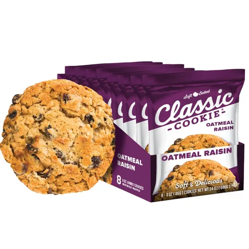 Vista 26 de Classic Cookie, Galletas horneadas suaves, galletas S'mores, 3 onzas, paquete de 8