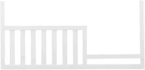 Vista 4 de Riel de seguridad para camas pequeñas Sorelle Convertible Cunas – Riel de madera maciza para conversión de cuna convertible a cama infantil – Riel