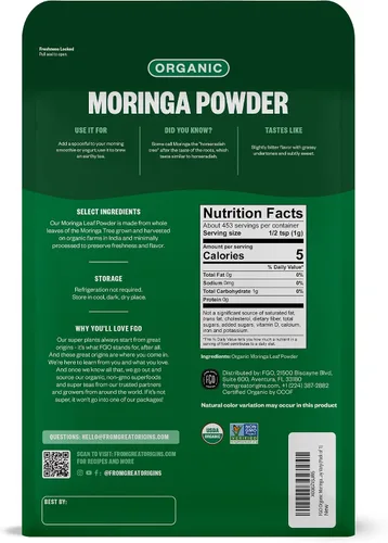 Vista 2 de Moringa Orgánica
