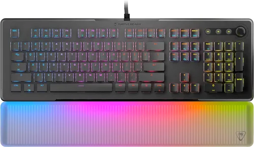 Vista 13 de Turtle Beach Vulcan II - Teclado para juegos de PC de tamaño completo, interruptores mecánicos Titan II, teclas iluminadas RGB personalizables