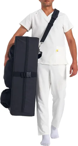 Vista 2 de Master Massage - Funda de transporte universal para mesa de masaje, 5 bolsillos para mesa de masaje, 25-32 pulgadas, color negro