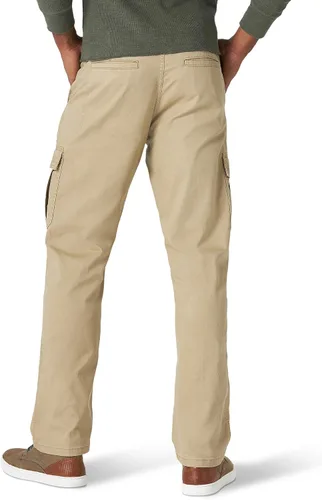Vista 2 de Wrangler Authentics - Pantalón cargo, elástico y de corte holgado para hombre