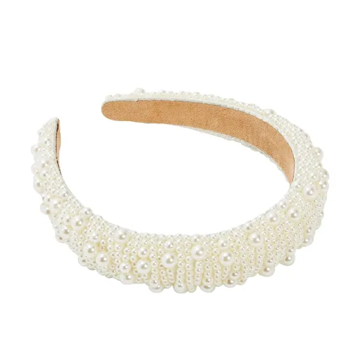Vista 7 de Glamlily Diademas de cristal – Accesorios para el cabello cómodos durante todo el día – Glam Crystal & Pearl Diadema – Accesorios versátiles de moda