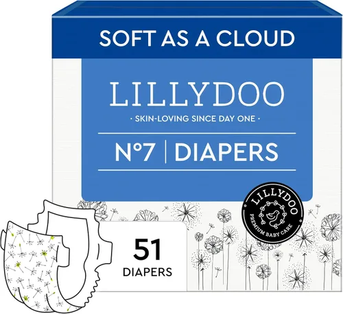Vista 18 de LILLYDOO - Pañales para bebé, talla 5 (24+ libras), 66 unidades, hipoalergénicos y TCF