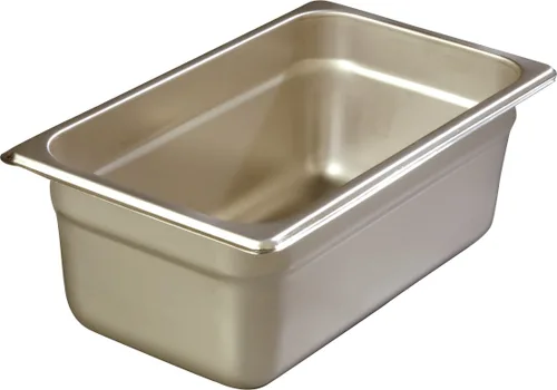Vista 11 de Carlisle FoodService Products Durapan - Sartén larga de vapor para catering, hoteles y restaurantes, acero inoxidable, 1/2 tamaño 2.5 pulgadas