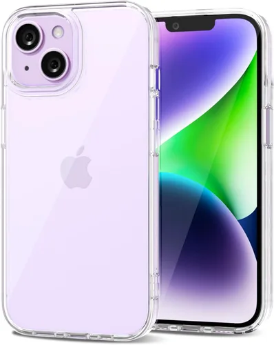 Vista 177 de LoeoeL para iPhone 8 Plus/ 7 Plus Funda Transparente, Funda Híbrida de Teléfono [Plástico Duro y Parachoques de Silicona Suave] Cubierta Protectora
