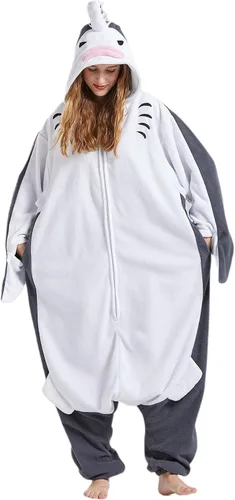 Vista 3 de SAMGU Unisex Adult Onesies Pajamas Halloween Christmas Cosplay Costumes One Piece Homewear Jumpsuit